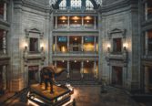 The interior of the National Museum of Natural History located near the Row NYC hotel